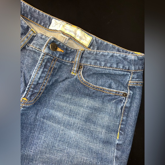 Ann Taylor LOFT Blue Original Boot Jeans Size 8 EUC - Picture 3 of 10